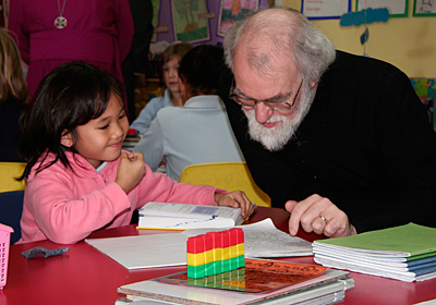 Archbishop visits primary school