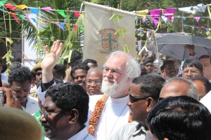 Archbishop in Googainallur, Diocese of Vellore, South India, October 2010