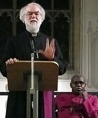 The Archbishop of Canterbury and the Archbishop of York at Great St Mary's Cambridge