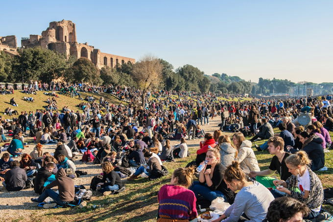 Taizé 35th European Meeting in Rome. Photo: Taizé