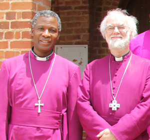 Archbishop Thabo Makgoba and Archbishop Rowan Williams, October 2011