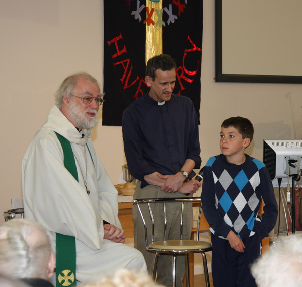 Archbishop at St Alphege, Seasalter