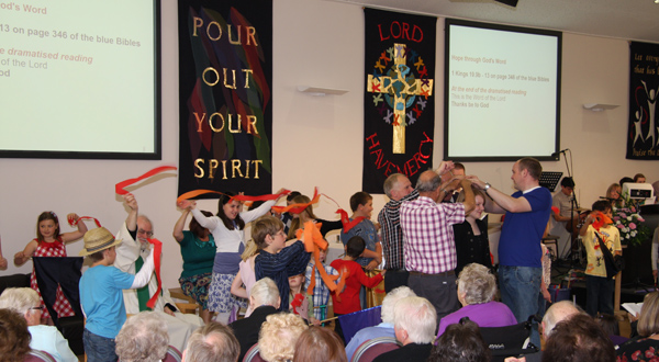 Archbishop at St Alphege, Seasalter 