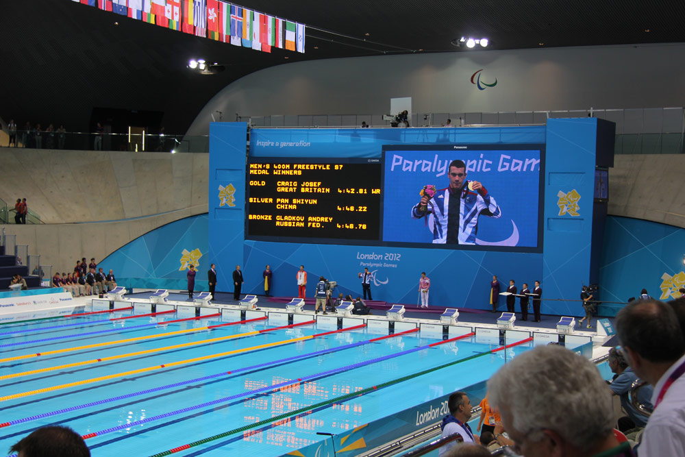 Aquatics Centre, London 2012 Paralympic Games