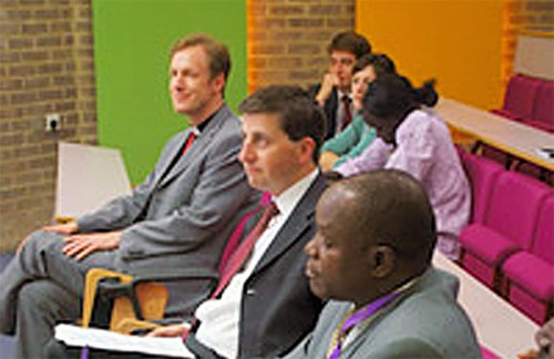 Revd. David Peck, Douglas Alexander, Bishop Nyaboho of Makamba, Burundi