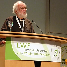 Archbishop Rowan at the Lutheran World Federation Assembly