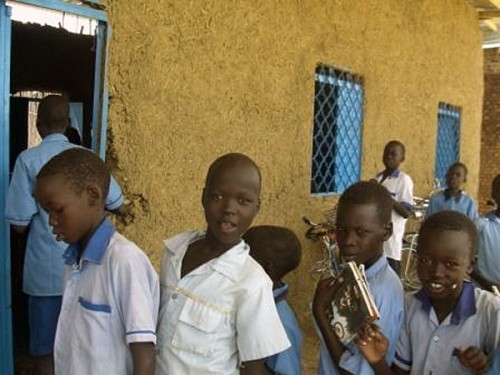 A new classroom at an Episcopal Church of Sudan school in Malakal