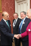 Jane Williams and Prince Philip meet guests at Lambeth Palace
