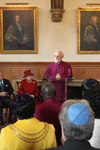 Archbishop Rowan speaks at the multi-faith reception at Lambeth Palace