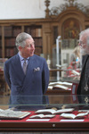 HRH the Prince of Wales at the Lambeth Palace Library exhibition