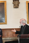 Archbishop Rowan speaks at the opening of the Lambeth Palace Library exhibition