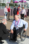 Archbishop Rowan at the London 2012 Paralympic Games