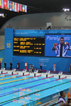 At the Aquatic Centre, London 2012 Paralympic Games