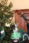 Pupils from St Jude's decorate the Lambeth Palace Christmas trees  