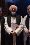 The Archbishop of Canterbury with the Revd Dr Sam Wells (Vicar of St Martin-in-the-Fields) and the Revd Tim Dean (former Commissioning Editor at BBC World Service). Photo: Marc Gascoigne