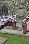 Commemoration of Carthusian Martyrs, Chapel Court, Charterhouse