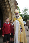 The Archbishop at St Edberg's Bicester during the visit to the Oxford Diocese (6-9 May 2011)