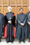 Archbishop with Revd Alan Pierce, Revd Tim Buckley, Revd Simon Jones
